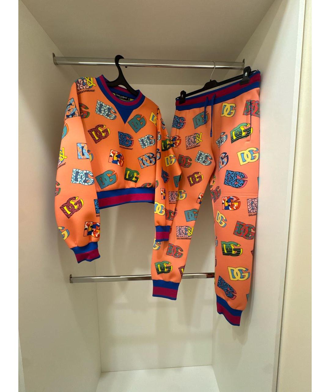 DOLCE&GABBANA Мульти хлопковый спортивные костюмы, фото 2