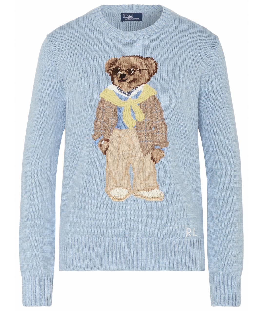 POLO RALPH LAUREN Голубой джемпер / свитер, фото 1