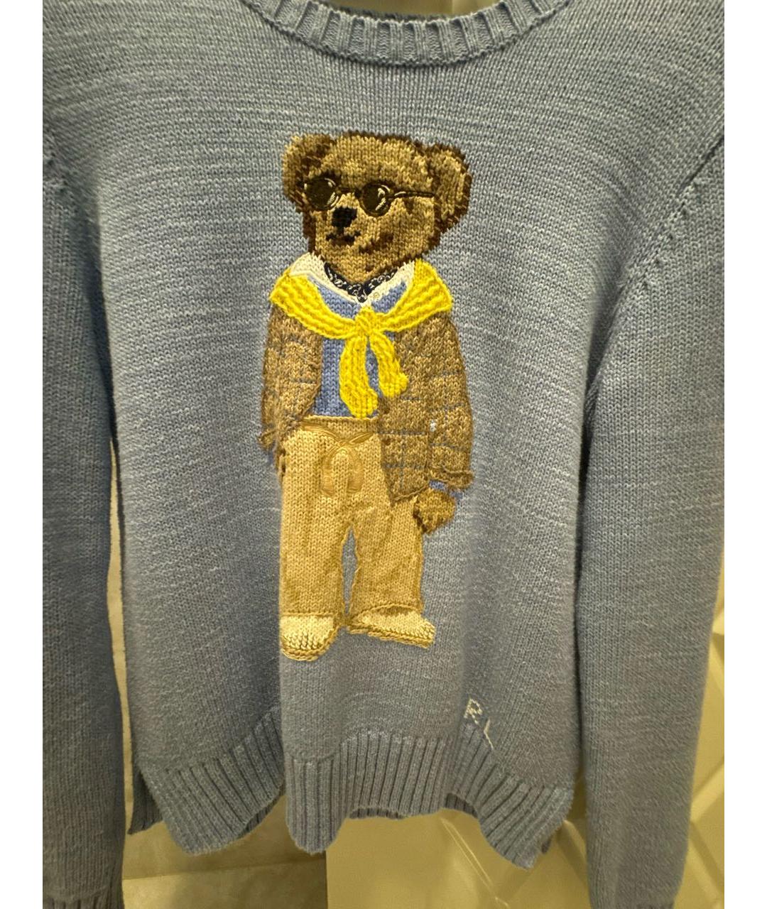 POLO RALPH LAUREN Голубой джемпер / свитер, фото 4