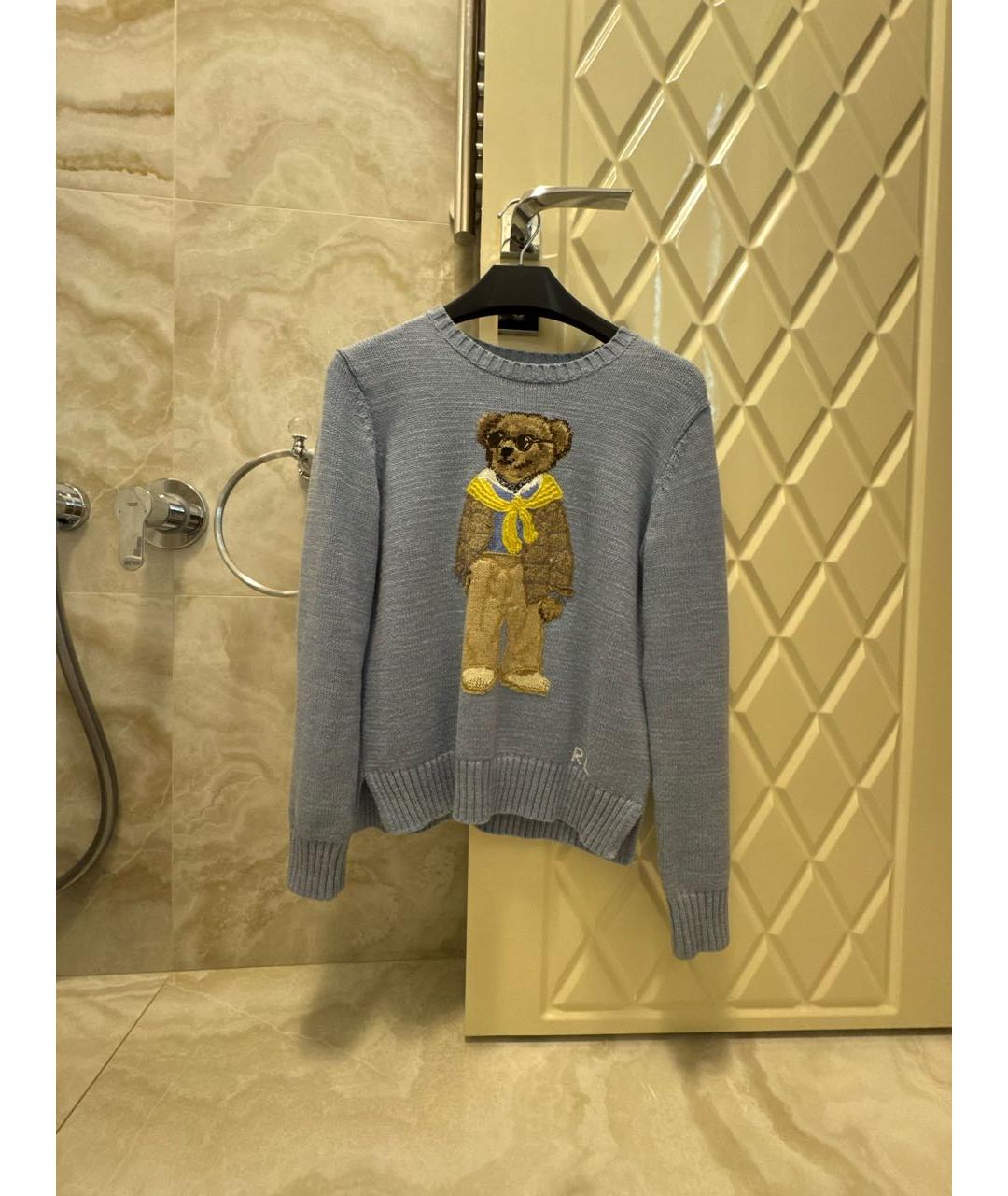 POLO RALPH LAUREN Голубой джемпер / свитер, фото 5