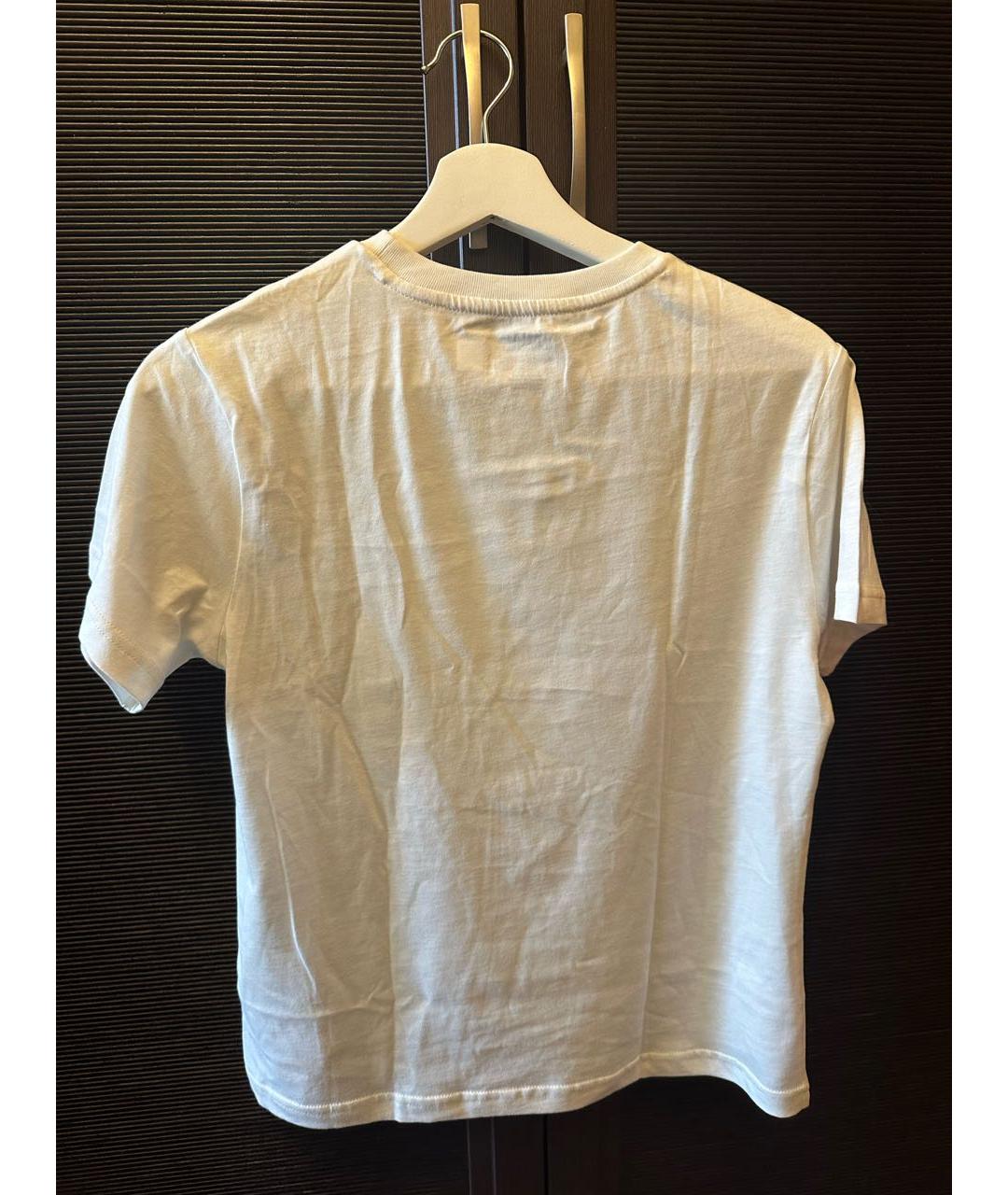 POLO RALPH LAUREN Белая хлопковая детская футболка, фото 3