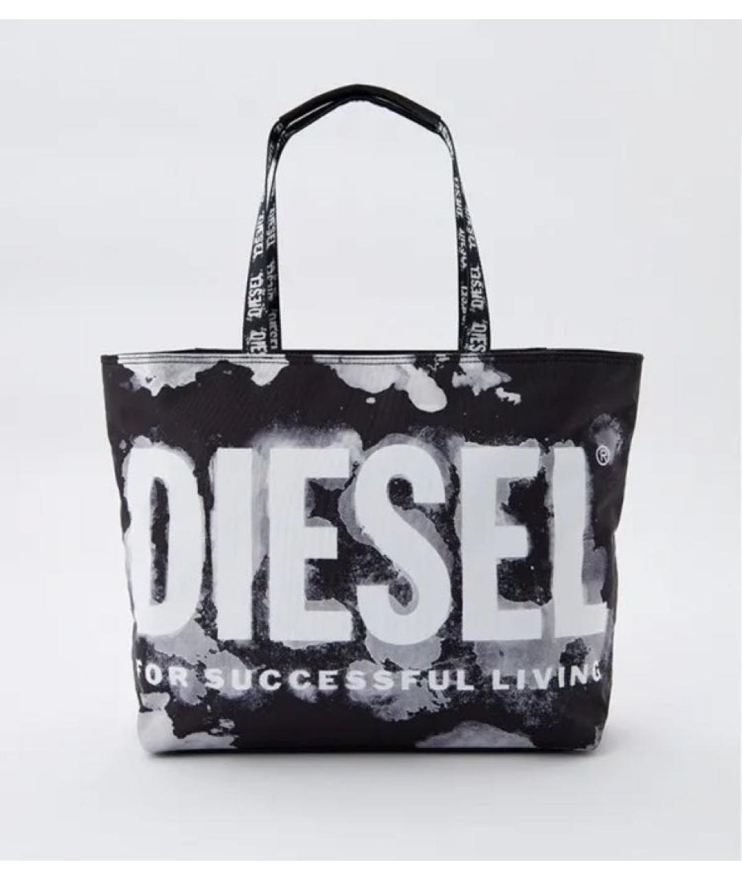 DIESEL Черная сумка тоут, фото 8