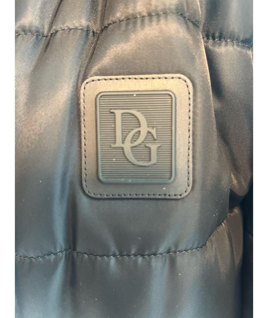 DOLCE&GABBANA Черный пуховик, фото 4