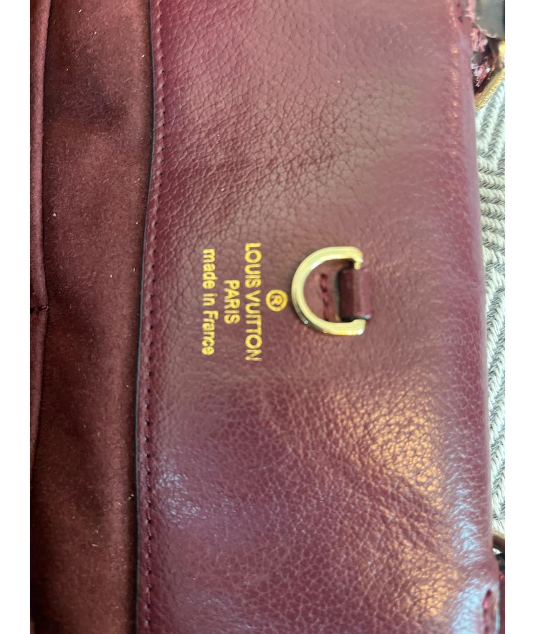 LOUIS VUITTON Коричневая сумка с короткими ручками, фото 5