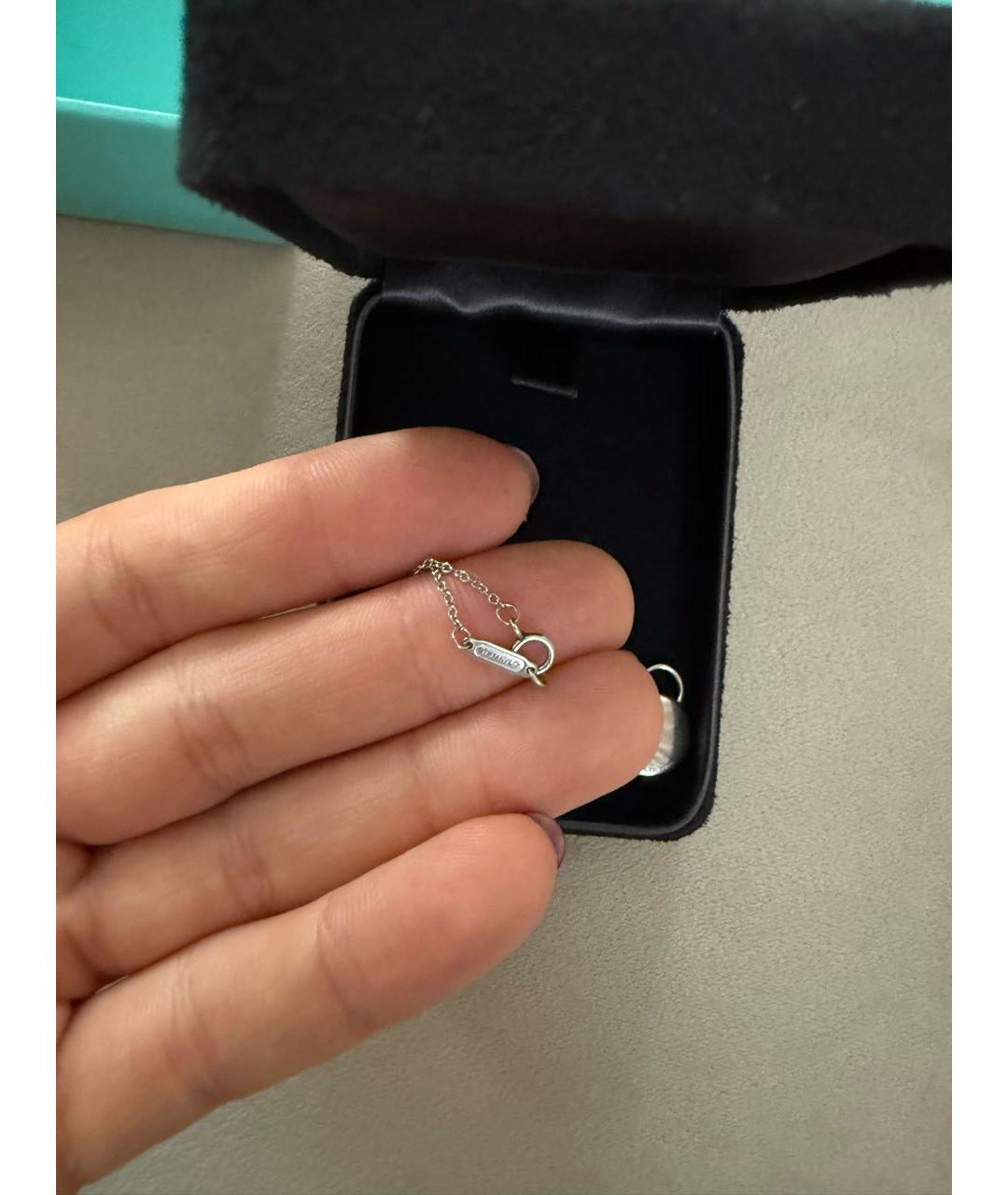 TIFFANY&CO Белый кулон из белого золота, фото 4