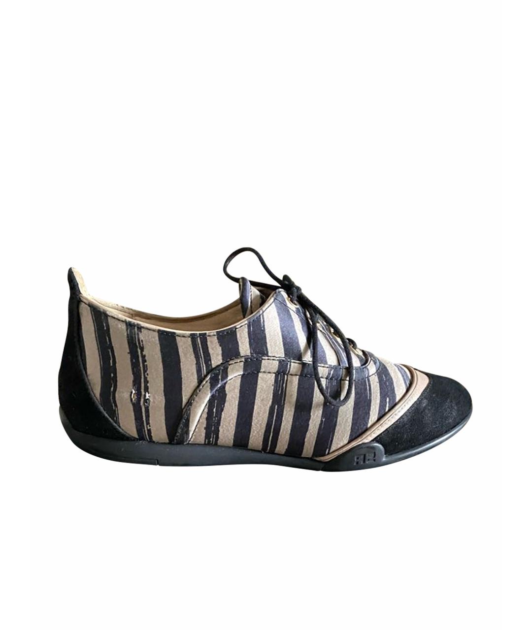 SONIA RYKIEL Мульти замшевые кроссовки, фото 9