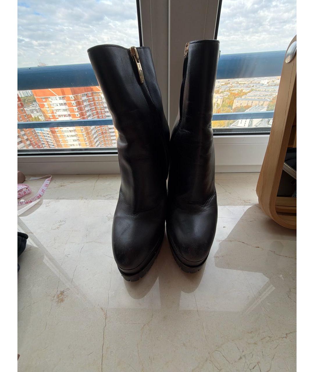 GIANVITO ROSSI Черные кожаные туфли, фото 2