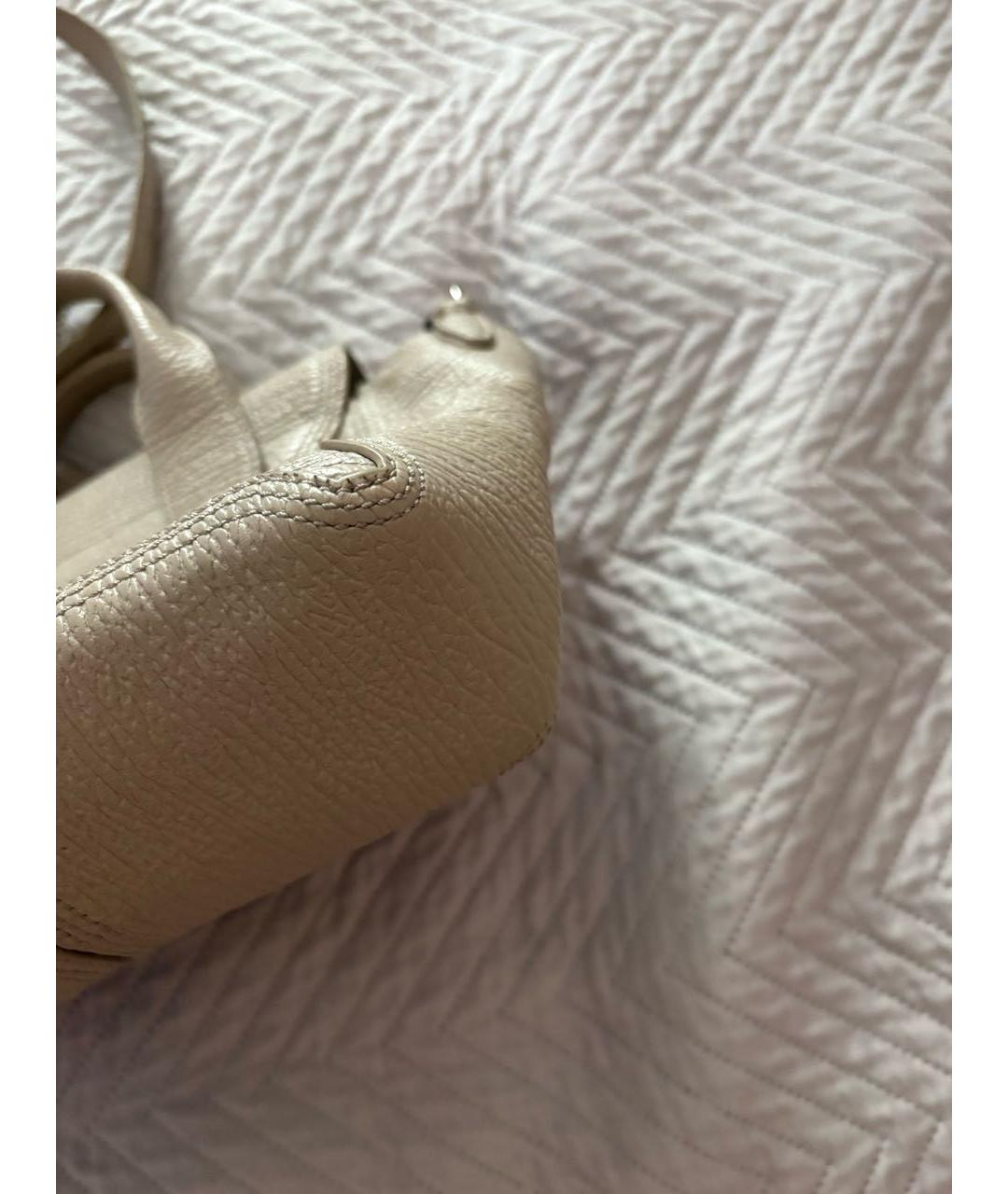 3.1 PHILLIP LIM Серая кожаная сумка с короткими ручками, фото 2