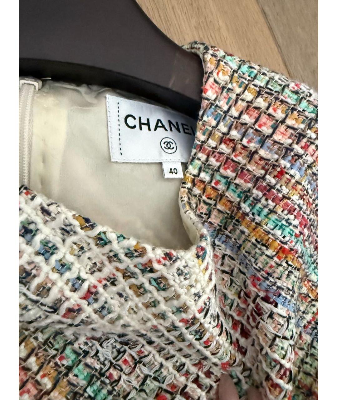 CHANEL Мульти коктейльное платье, фото 4