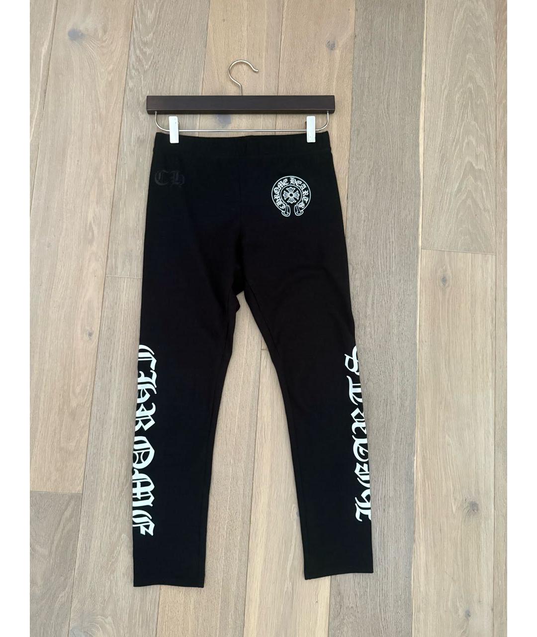 CHROME HEARTS Черные спортивные брюки и шорты, фото 4