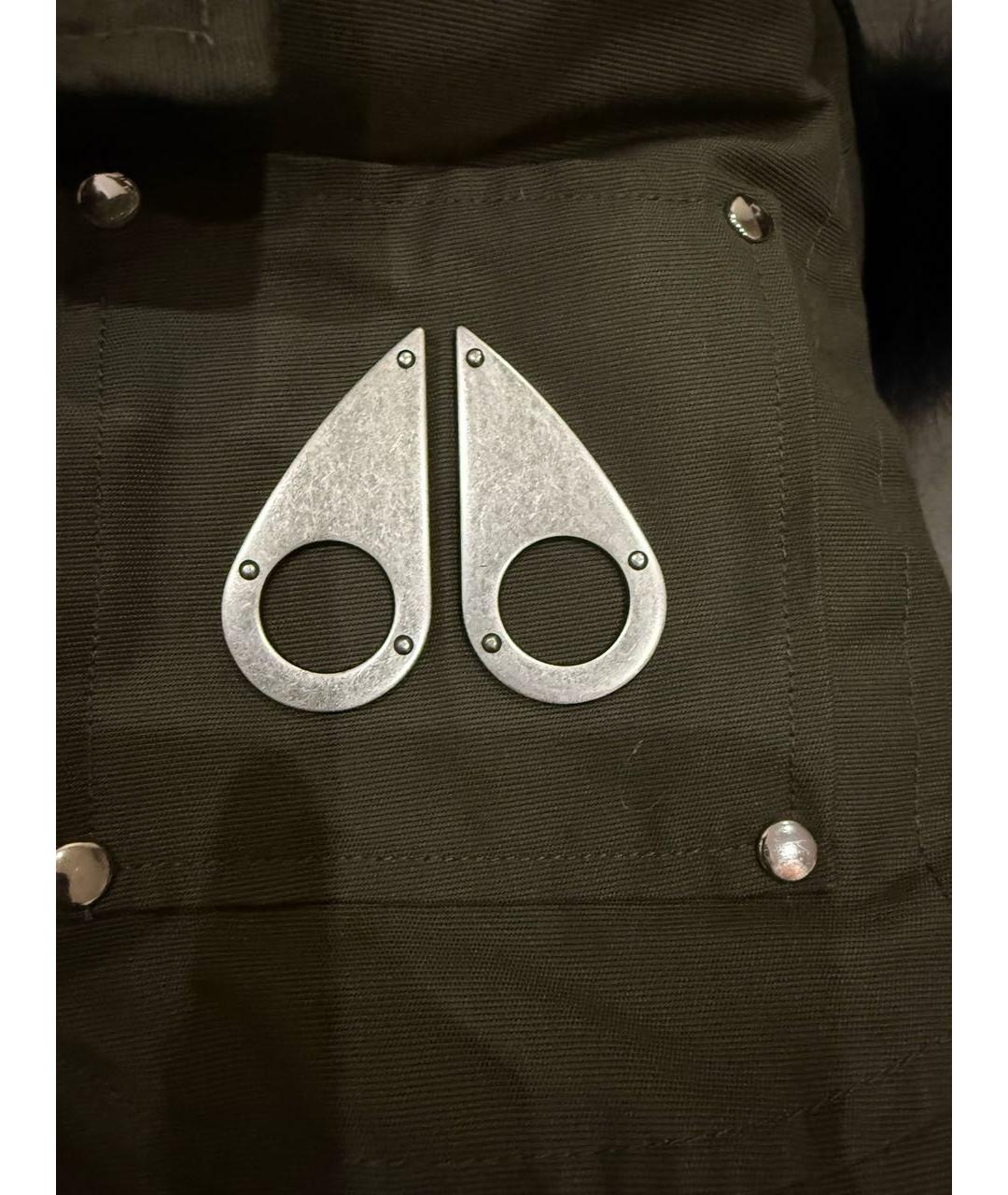 MOOSE KNUCKLES Хаки хлопковый пуховик, фото 6