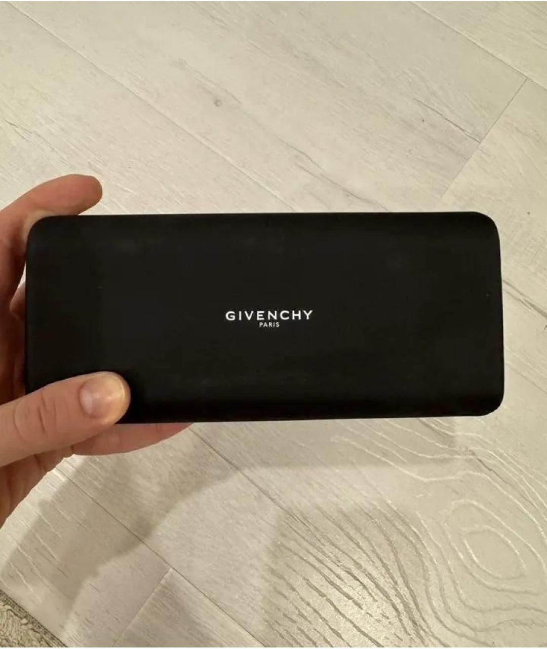 GIVENCHY Черные пластиковые солнцезащитные очки, фото 5