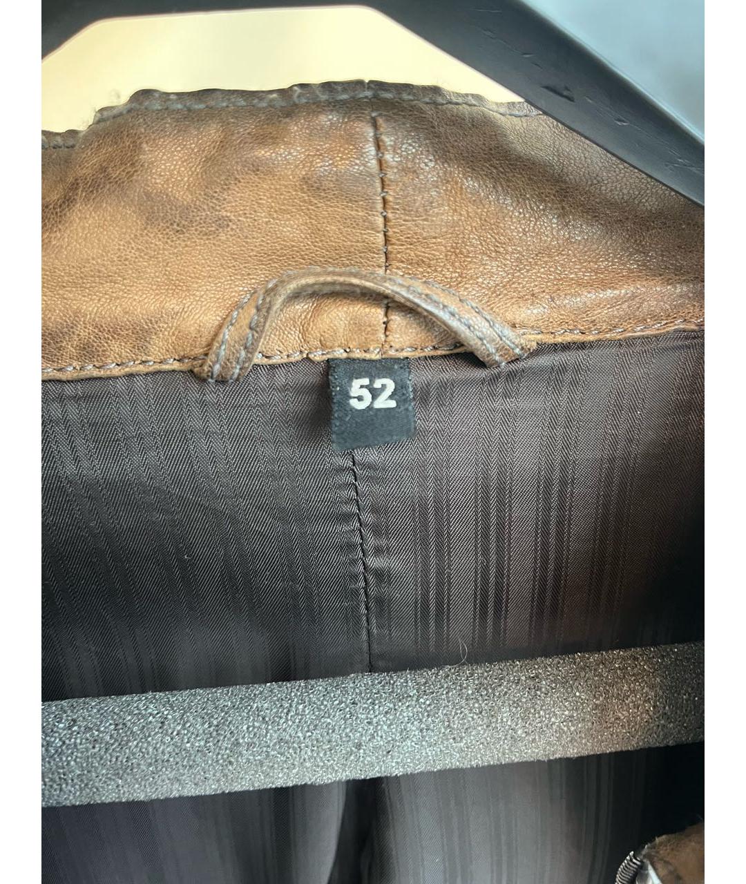 GIORGIO ARMANI Зеленая куртка из экзотической кожи, фото 6