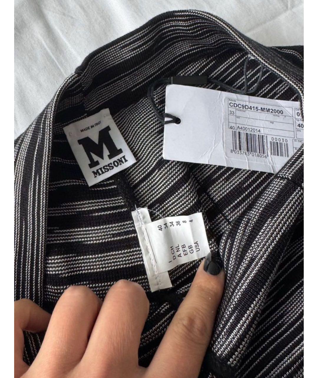 MISSONI Черные вискозные леггинсы и велосипедки, фото 4
