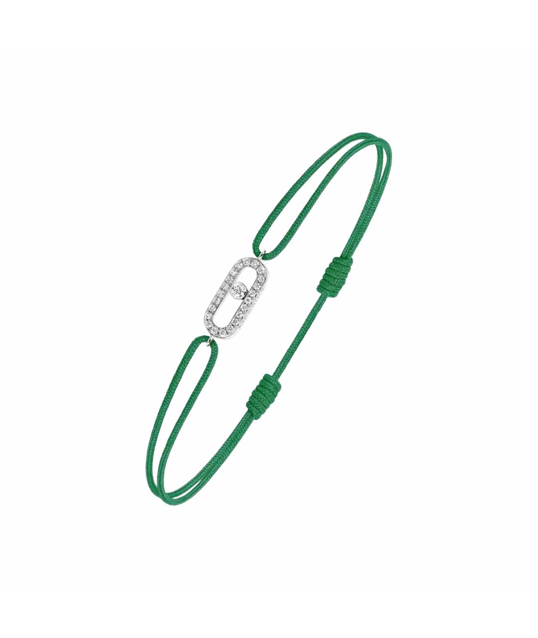 MESSIKA Зеленый браслет из белого золота, фото 1