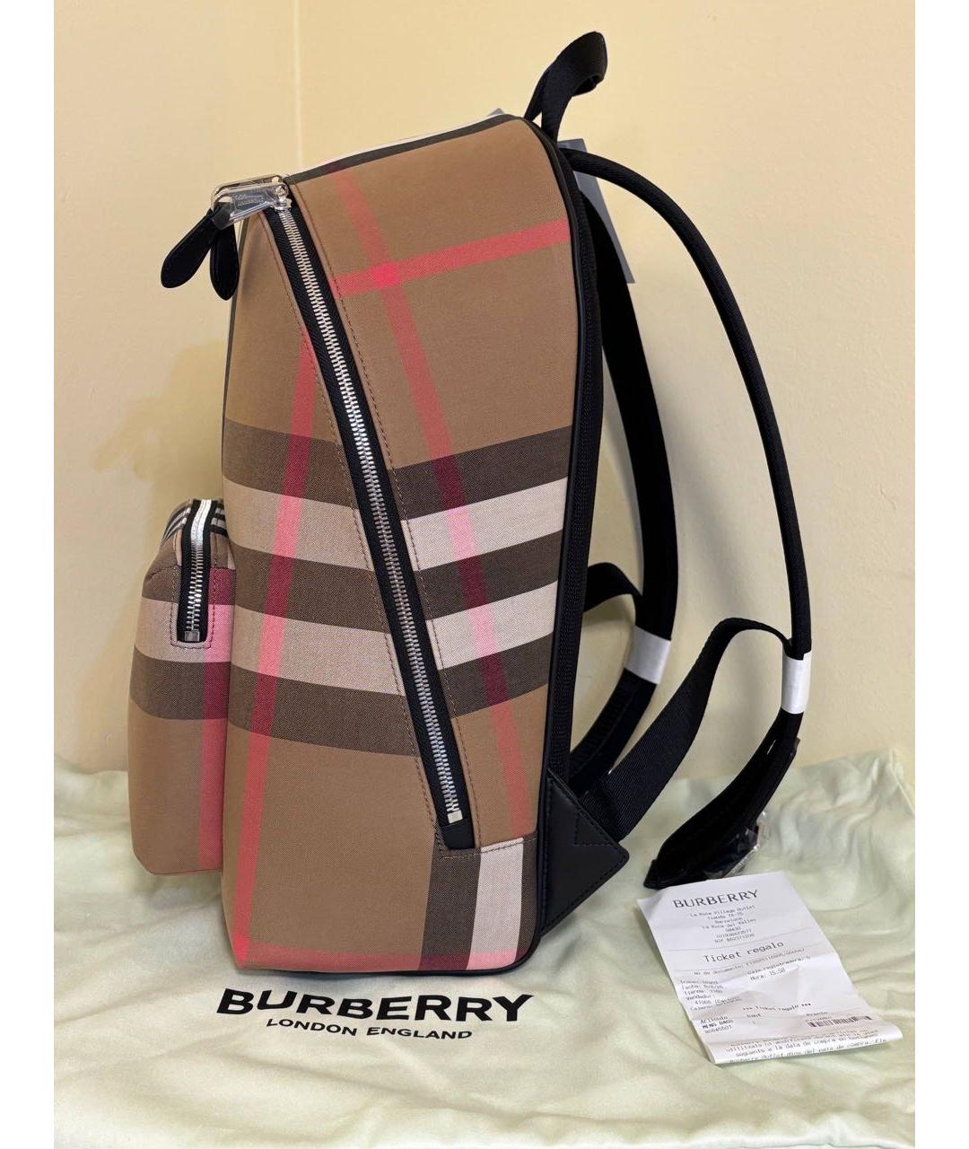 BURBERRY Бежевый рюкзак, фото 3