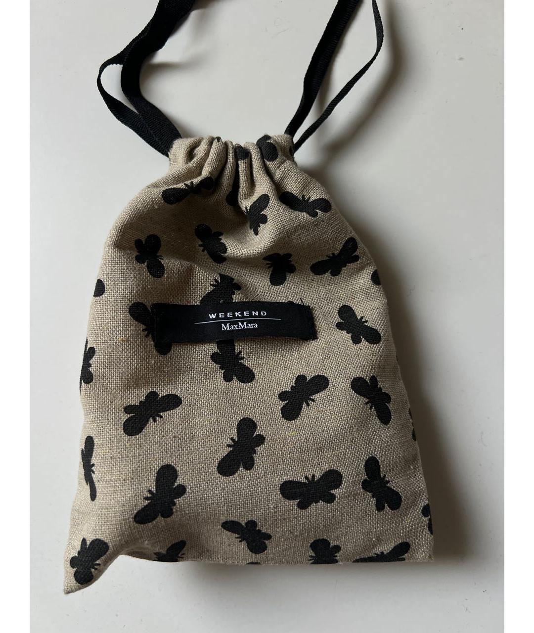 WEEKEND MAX MARA Серебряные металлические клипсы, фото 7