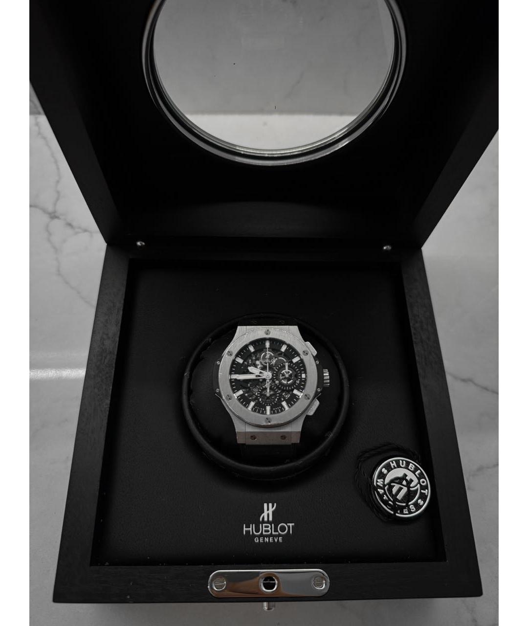 HUBLOT Серебряные стальные часы, фото 4