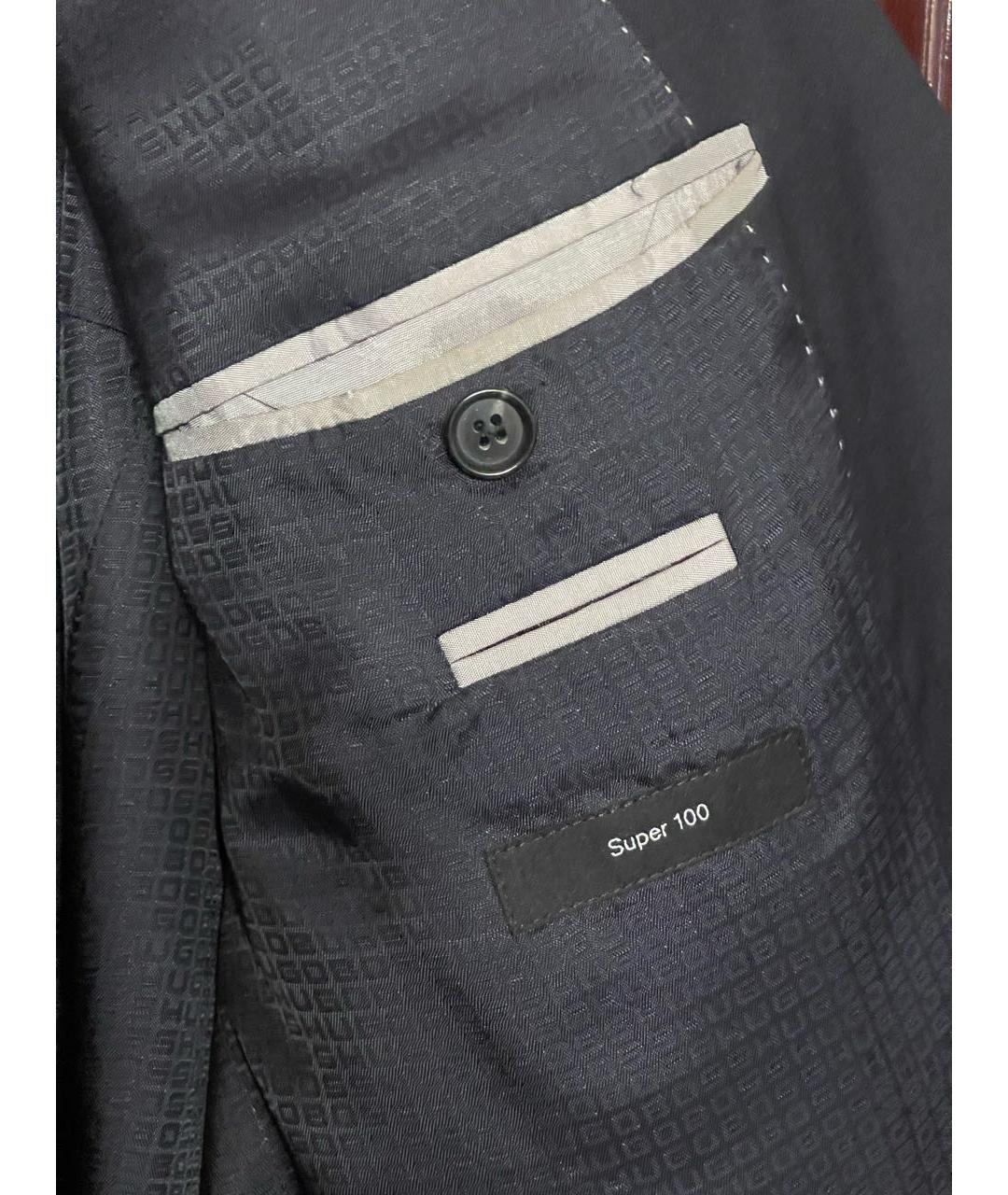 HUGO BOSS Серый классический костюм, фото 8