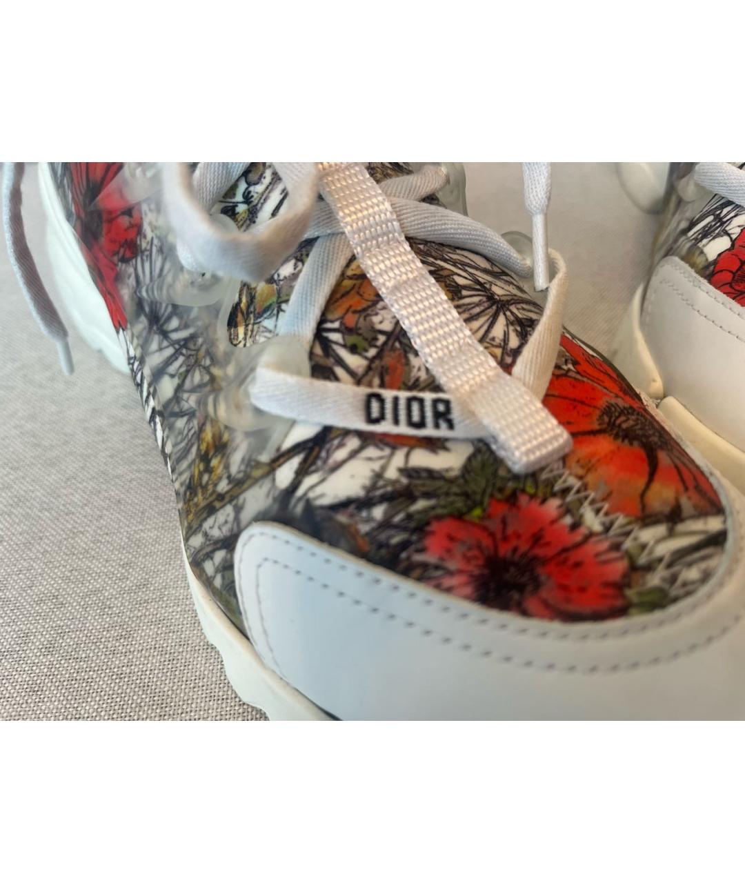 CHRISTIAN DIOR Мульти кожаные кроссовки, фото 3