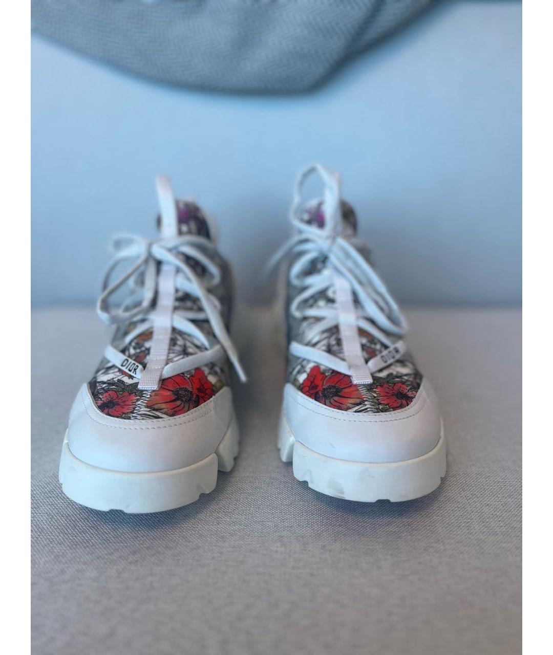 CHRISTIAN DIOR Мульти кожаные кроссовки, фото 2