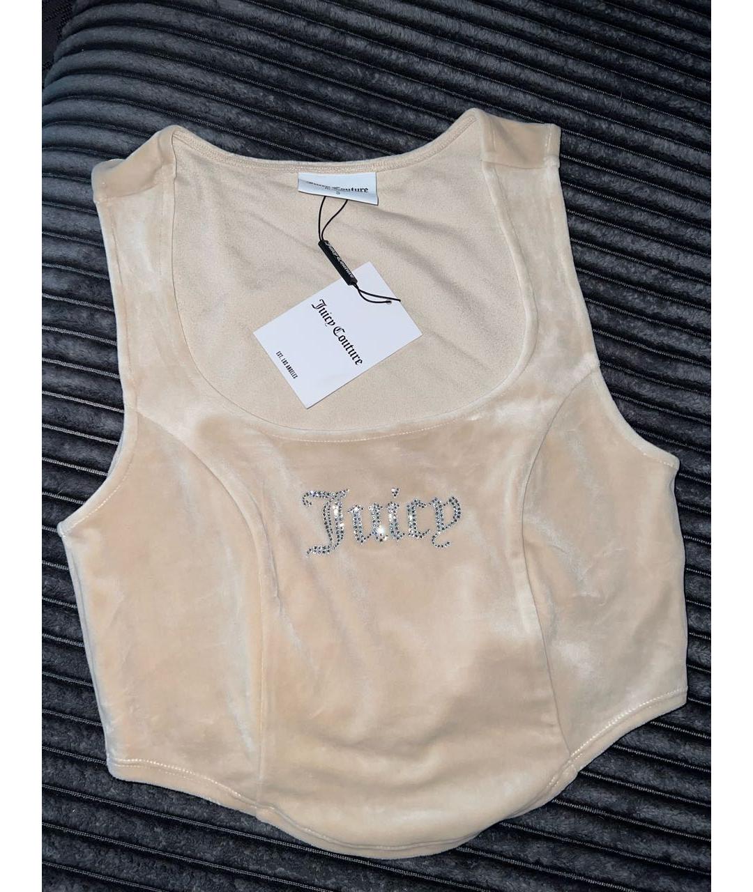 JUICY COUTURE Бежевый полиэстеровый спортивные костюмы, фото 2
