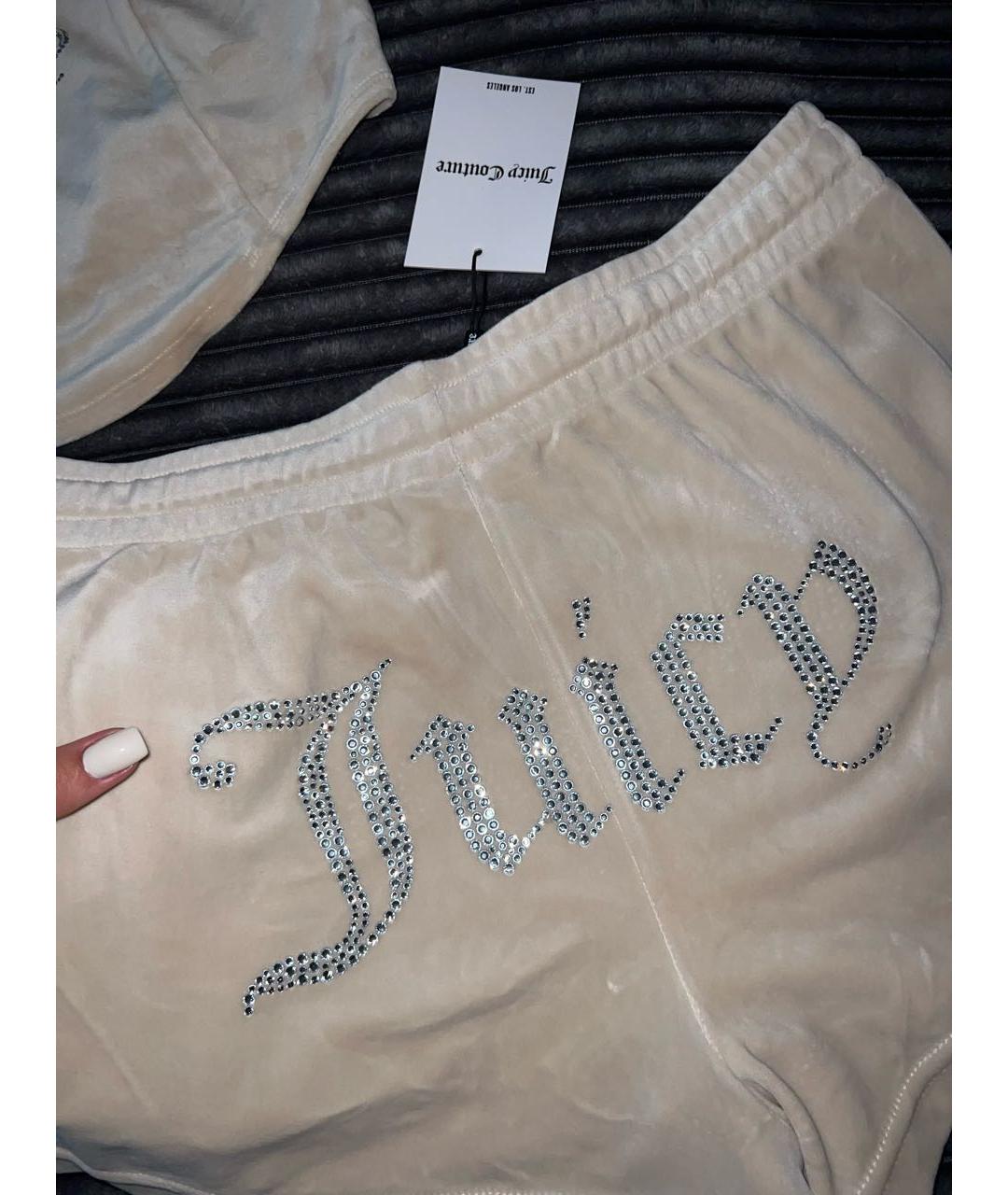 JUICY COUTURE Бежевый полиэстеровый спортивные костюмы, фото 6
