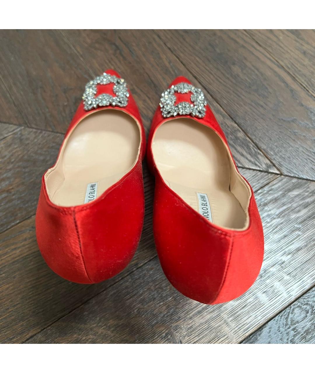 MANOLO BLAHNIK Красные туфли, фото 3