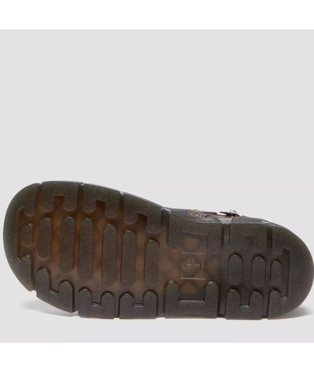 DR. MARTENS Черные кожаные ботинки, фото 4
