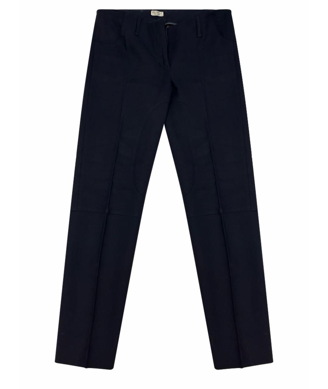 BRUNELLO CUCINELLI Черные шерстяные брюки узкие, фото 1