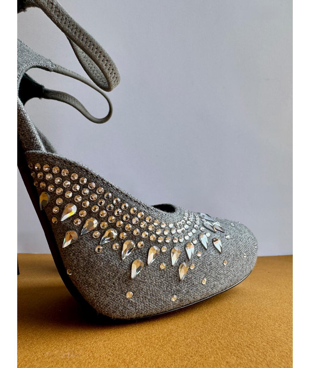 ERMANNO SCERVINO Серые туфли, фото 6