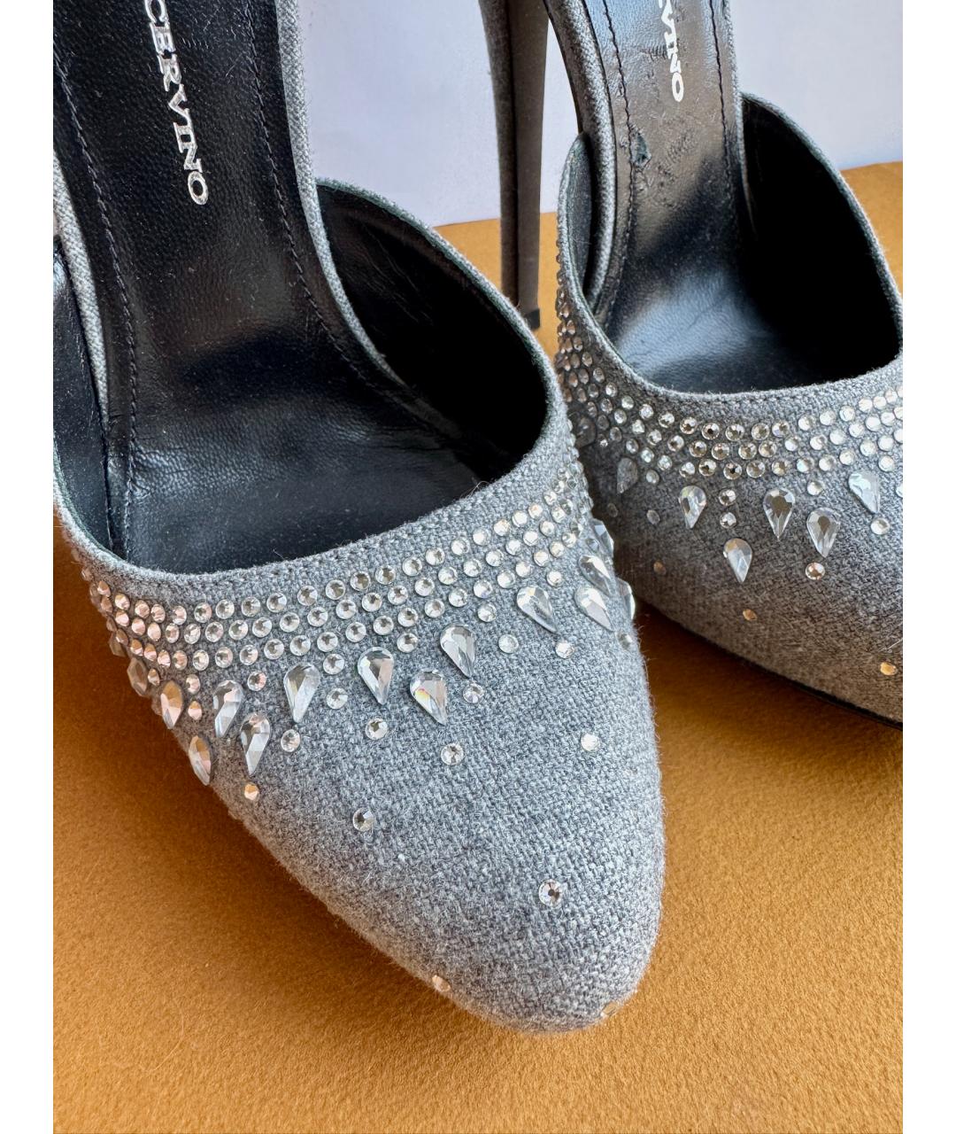 ERMANNO SCERVINO Серые туфли, фото 7