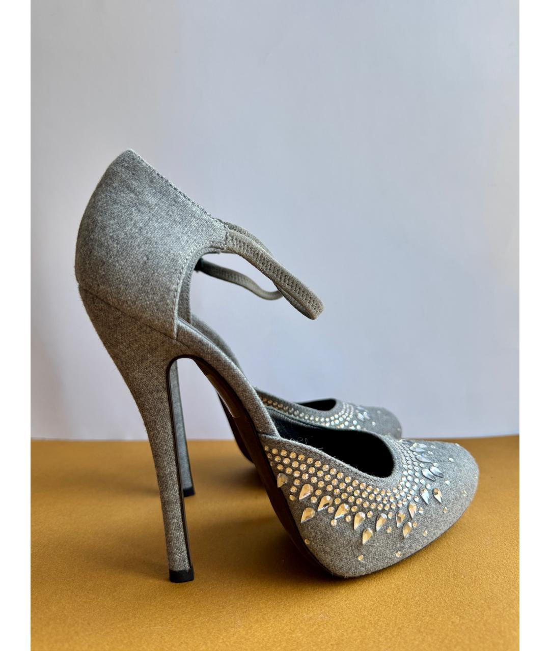 ERMANNO SCERVINO Серые туфли, фото 4