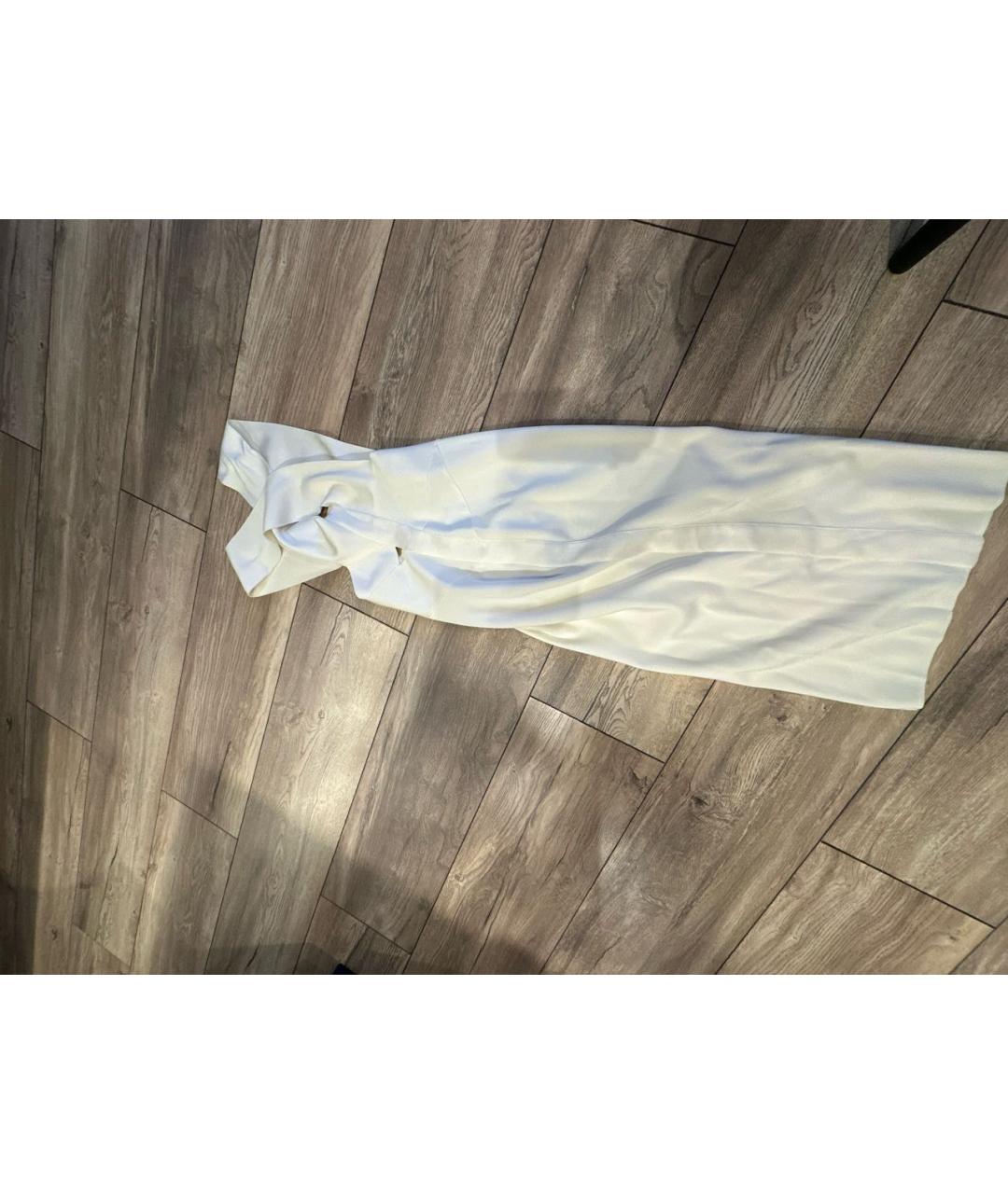 BALMAIN Белое хлопковое коктейльное платье, фото 2
