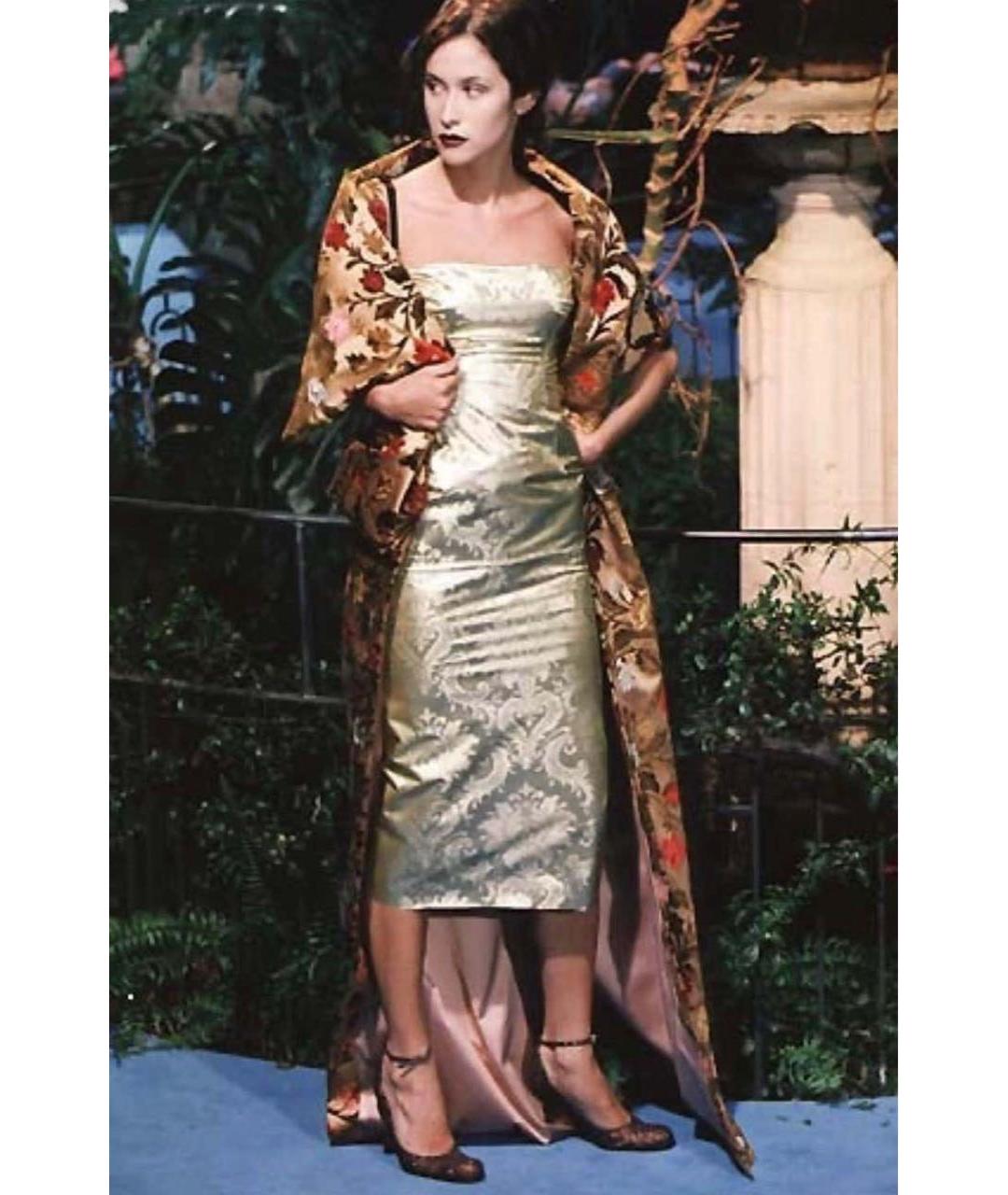 DOLCE&GABBANA Мульти шелковый костюм с юбками, фото 2