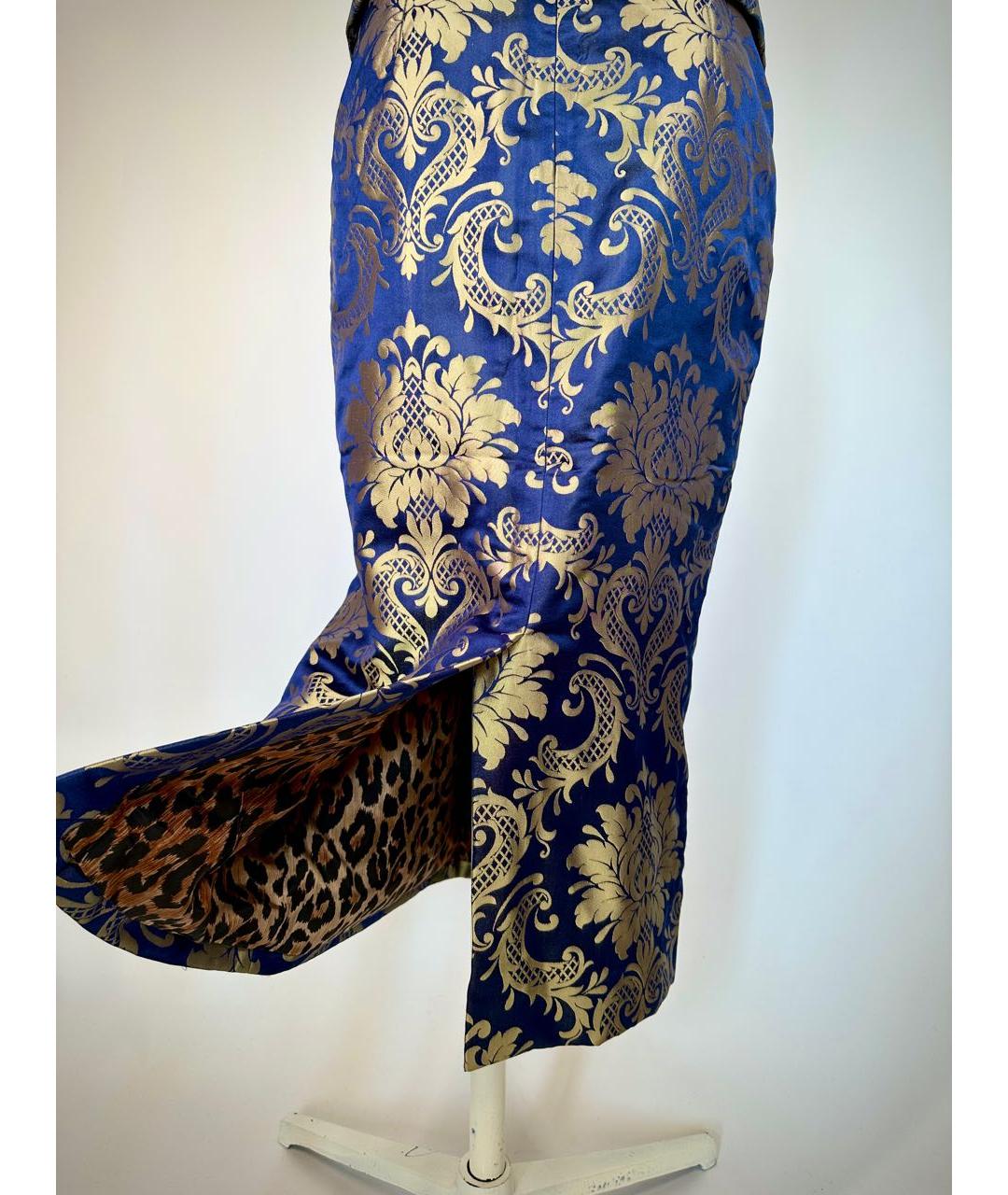 DOLCE&GABBANA Мульти шелковый костюм с юбками, фото 6