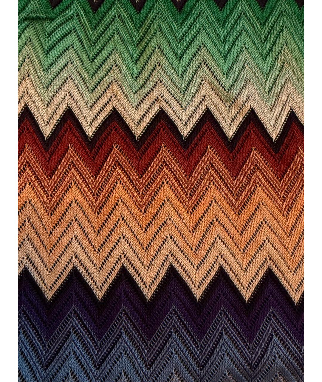 MISSONI Темно-синяя хлопковая майка, фото 4