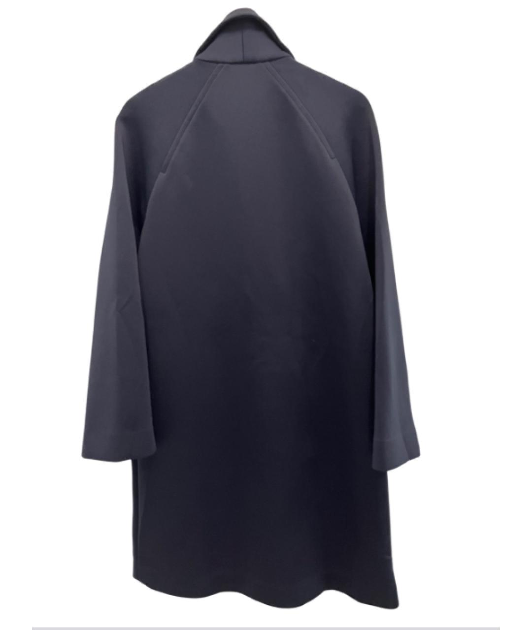 WEEKEND MAX MARA Синее хлопковое пальто, фото 2