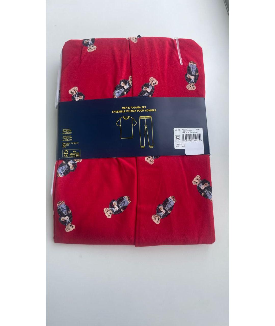POLO RALPH LAUREN Красная пижама, фото 3