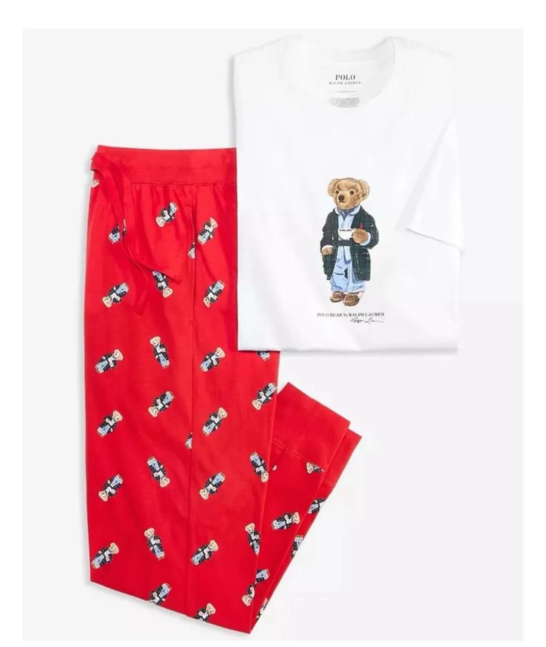 POLO RALPH LAUREN Красная пижама, фото 5