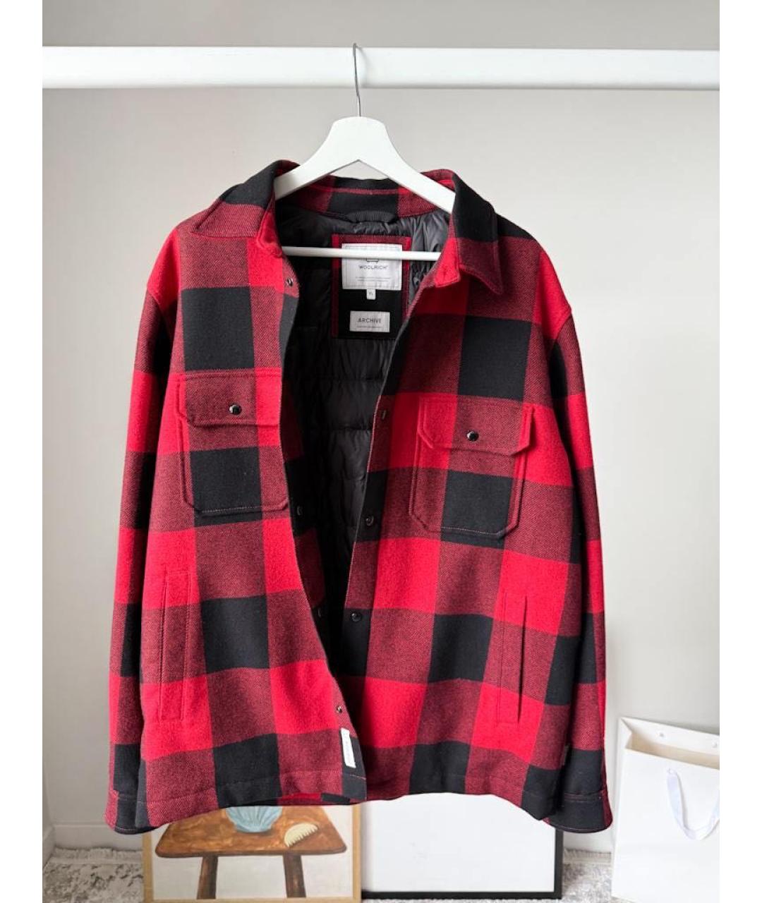 WOOLRICH Красная куртка, фото 8