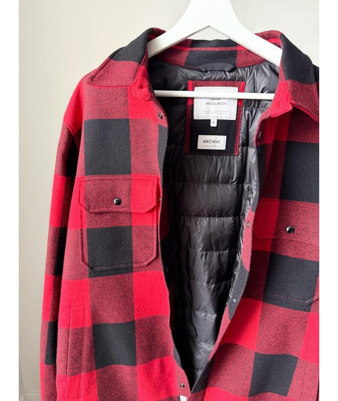 WOOLRICH Красная куртка, фото 4