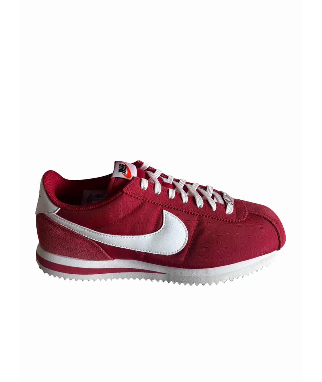 NIKE Красные текстильные кроссовки, фото 1