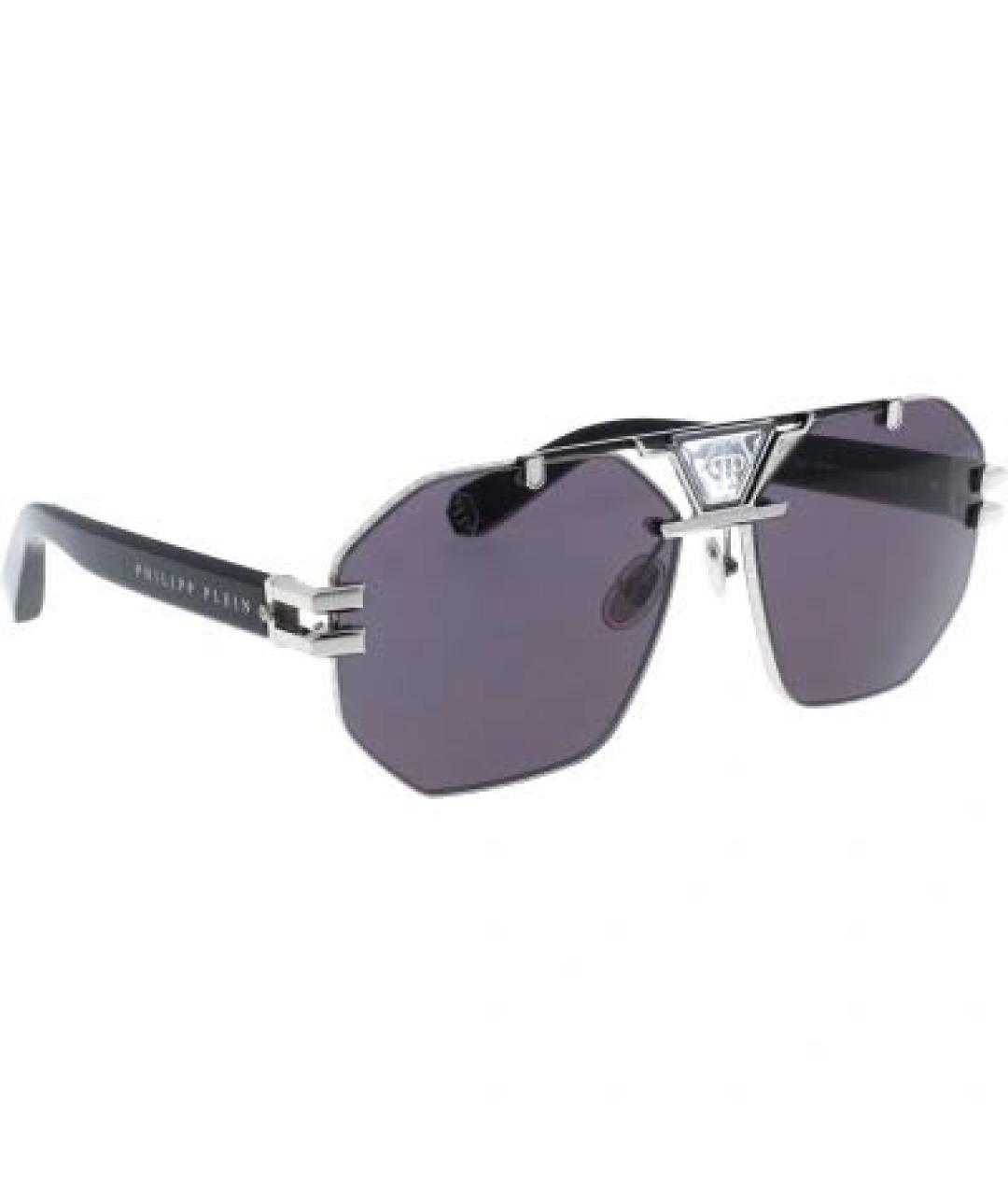 PHILIPP PLEIN Металлические солнцезащитные очки, фото 2