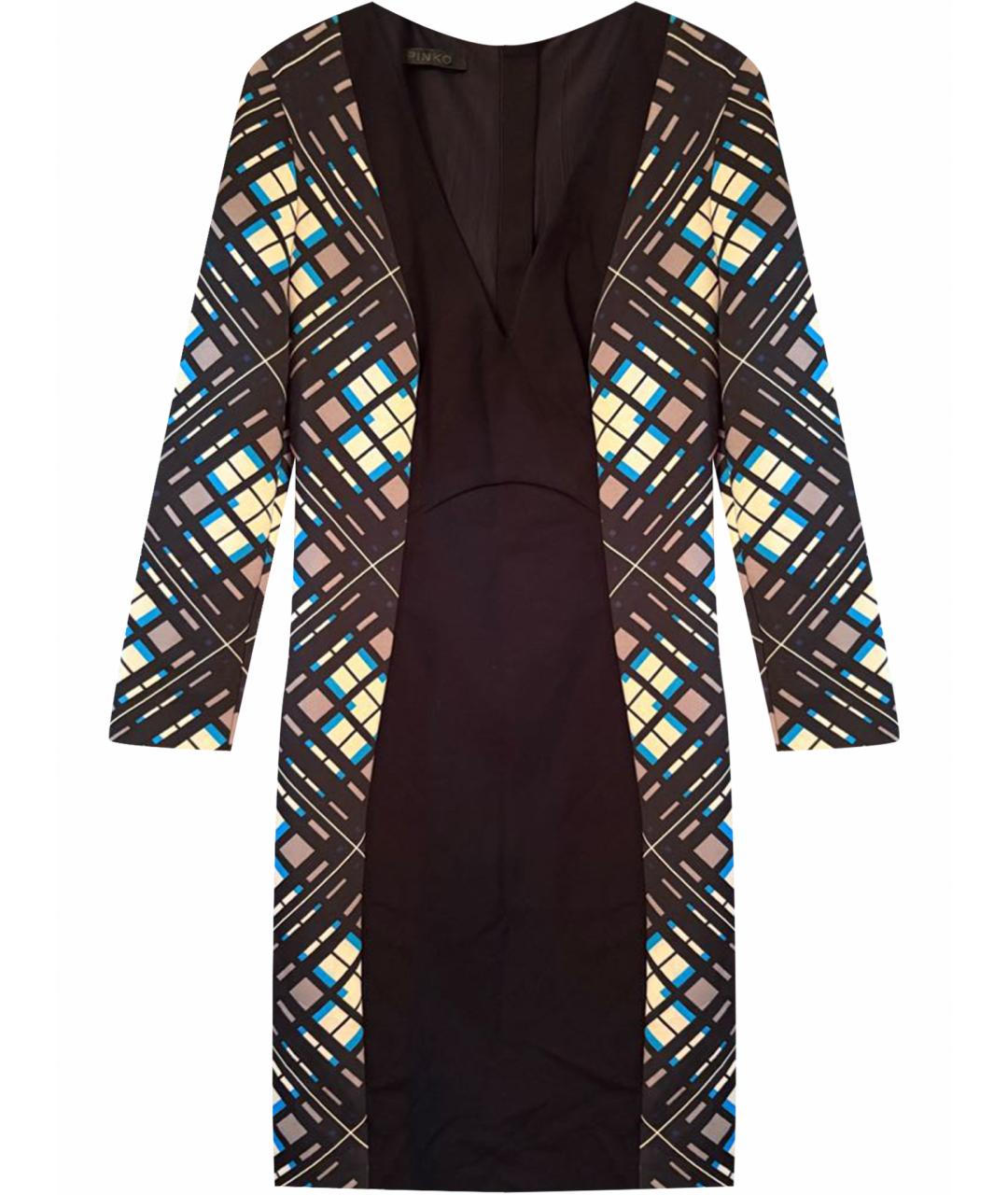 PINKO Черное повседневное платье, фото 1