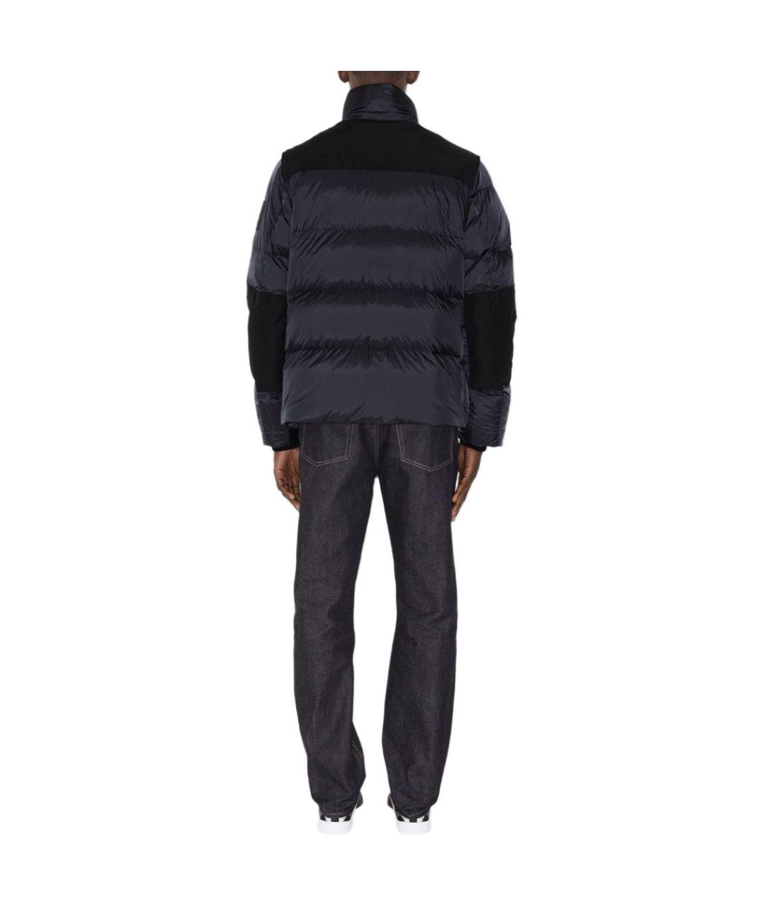 BURBERRY Темно-синий пуховик, фото 4