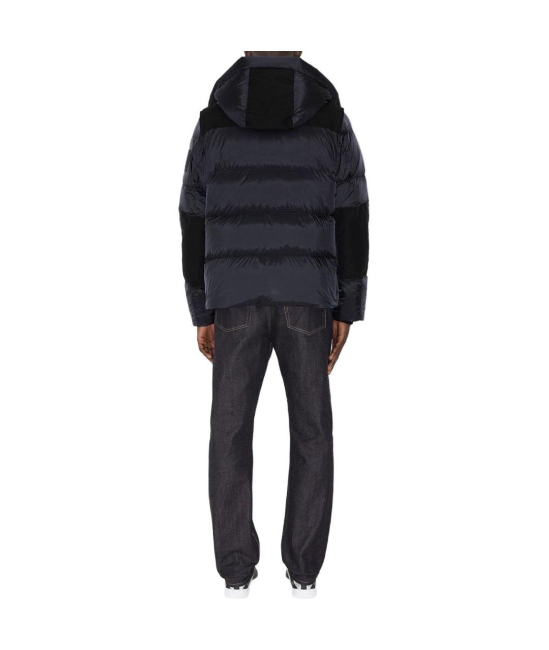 BURBERRY Темно-синий пуховик, фото 5