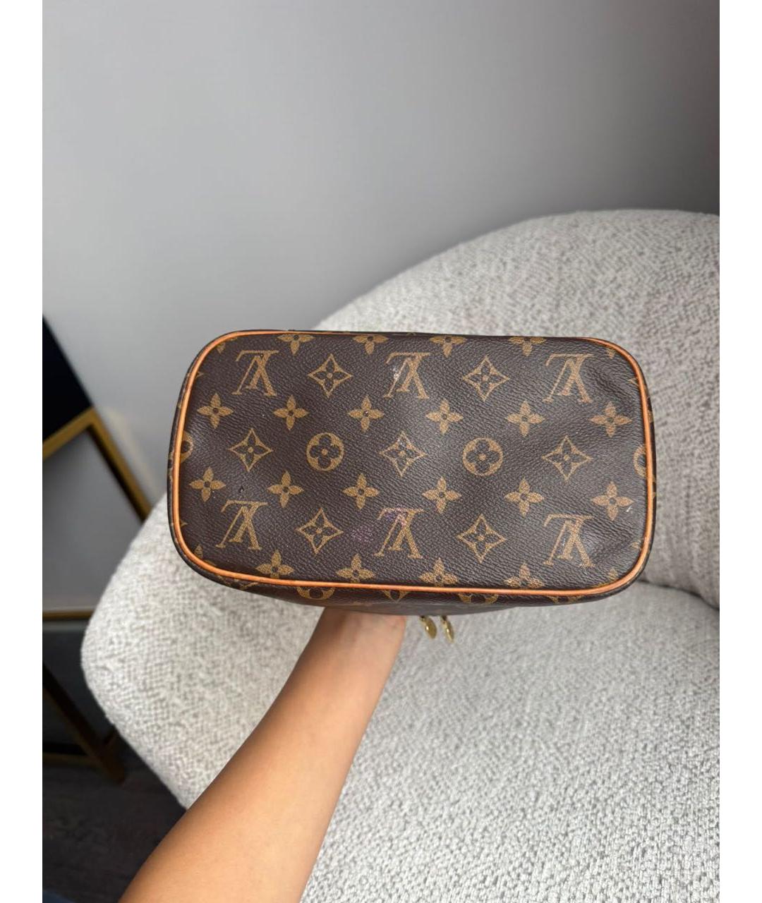 LOUIS VUITTON Коричневая косметичка, фото 3