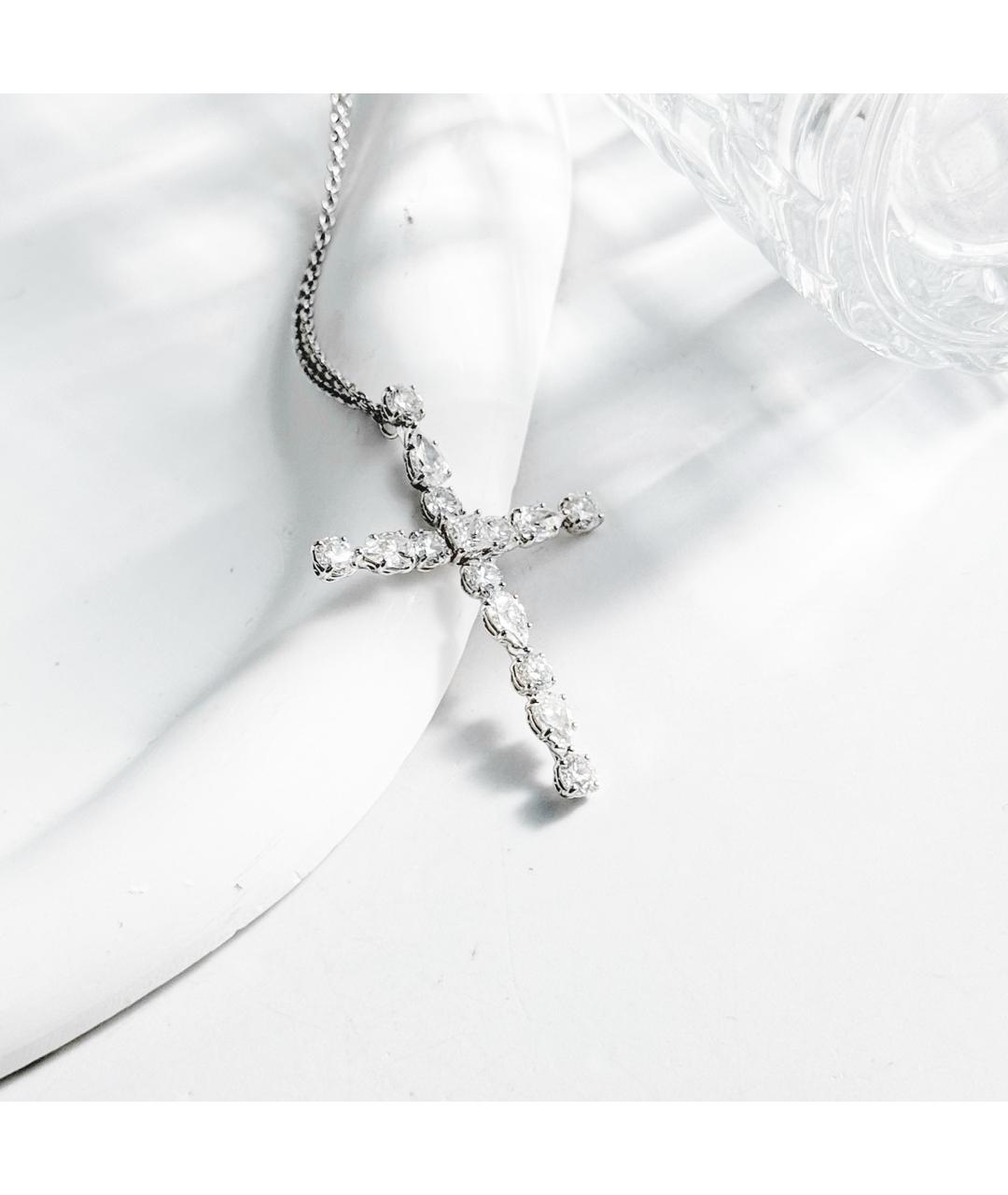 Harry Winston Серебряное платиновое колье, фото 3