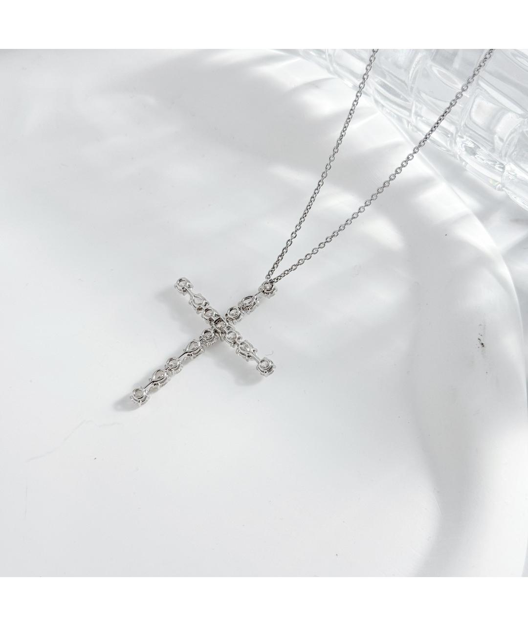 Harry Winston Серебряное платиновое колье, фото 6